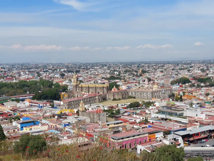 Santuario de la Virgen de los Remedios (Sanctuary of the Virgin of Remedies)可以360度欣賞山下美景