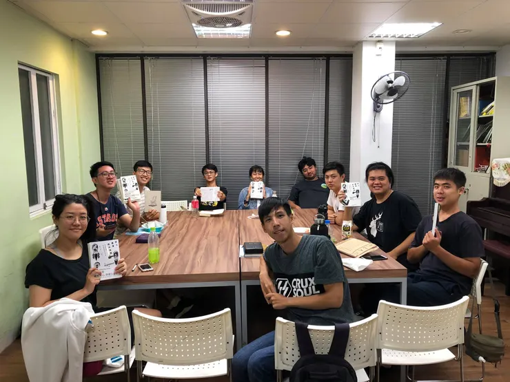 到底為什麼要讀那麼難的書啦......（那學期也帶了視界讀書會，我竟然帶《如何閱讀一本書》，真是瘋了）