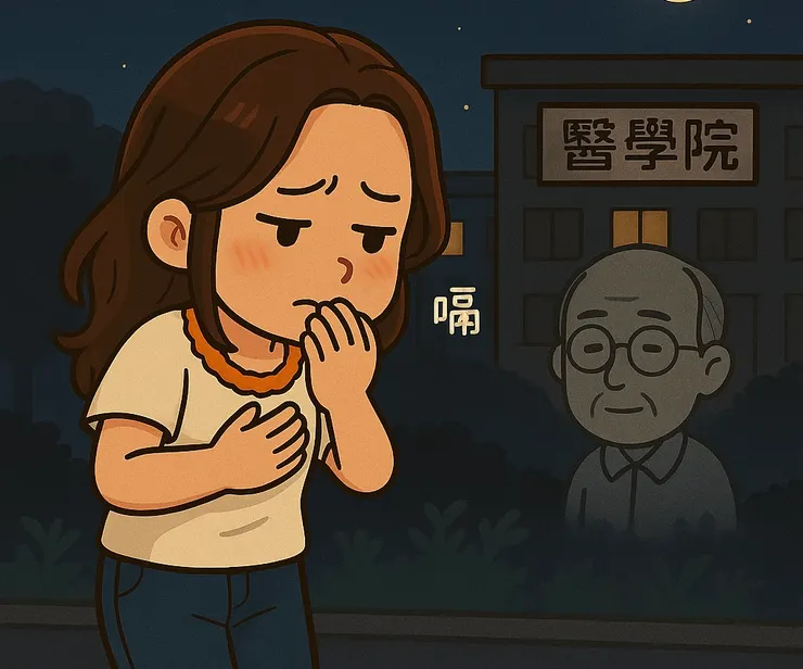 一大清早在上班路上突然狂打嗝, 我哪知道是靈魂點名啦~還說想見家人……