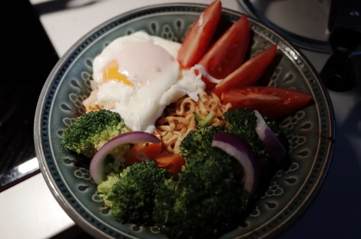 這是我的高級版維力炸醬麵！