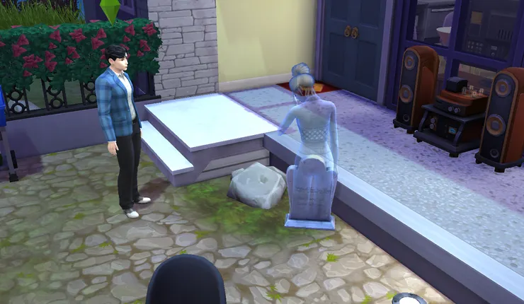 進門剛好看到芊芊被桑雅召喚了一縷魂...