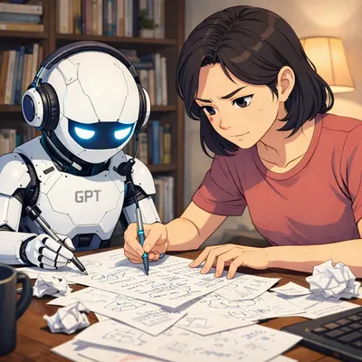 GPT畫我怎麼對待它的