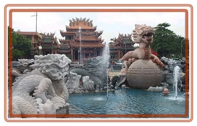 園區內造景(圖片截圖於網路)