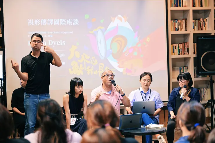 特別邀請Kevin老師當座談講師 攝影/林育全