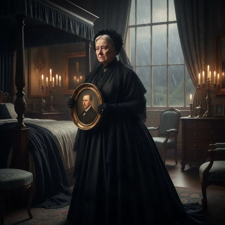 AI示意圖：阿爾伯特親王英年早逝(來源：AI生成圖)