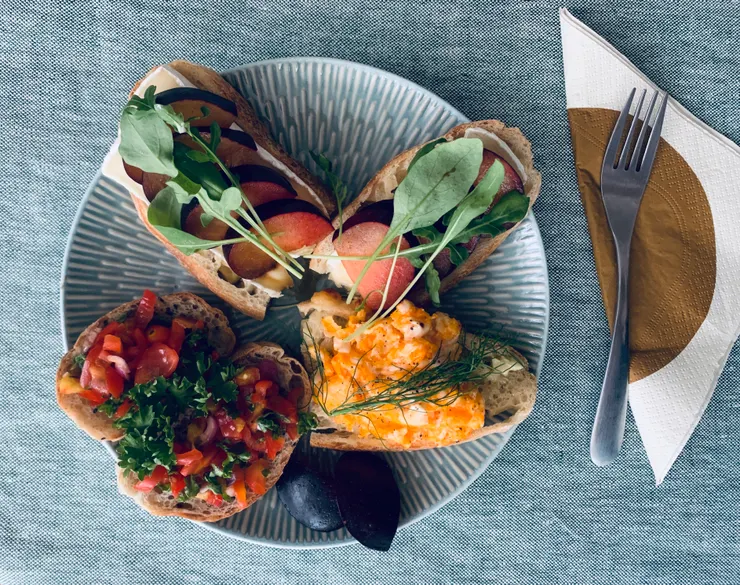 喜愛美食和器物的cincin有一個專門紀錄的帳號cincin.table，上圖為我們專訪當日的午餐。