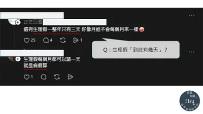 生理假一年只有 3 天？讀法條要睜大眼