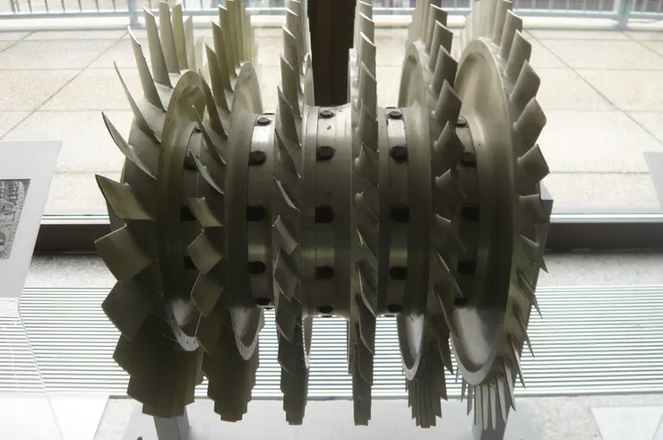 壓縮機轉子-攝於德意志博物館