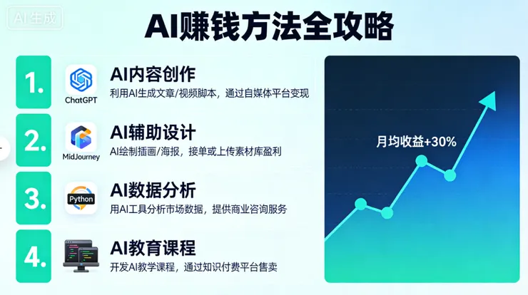AI 賺錢方法