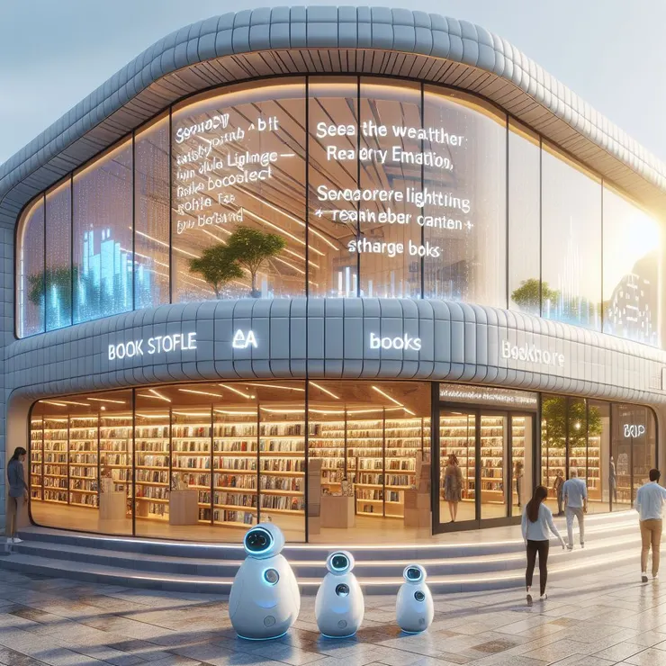 AI×VR Bookstore