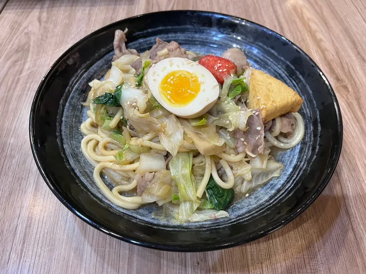 日式牛肉炒烏龍麵  160元