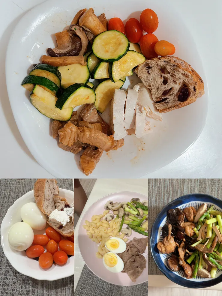 爬文之後覺得 211 餐盤比較適合我,嘗試著做了好幾餐