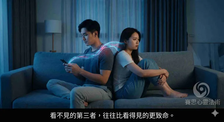 看不見的第三者，往往比看得見的更致命。