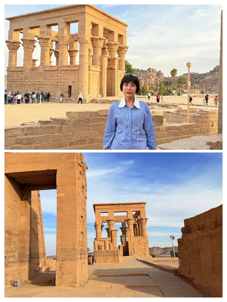 圖拉真亭由14根希臘式廊柱， 構成的無屋頂建築。