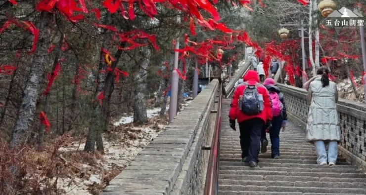 信仰之路——五台山朝聖階梯。