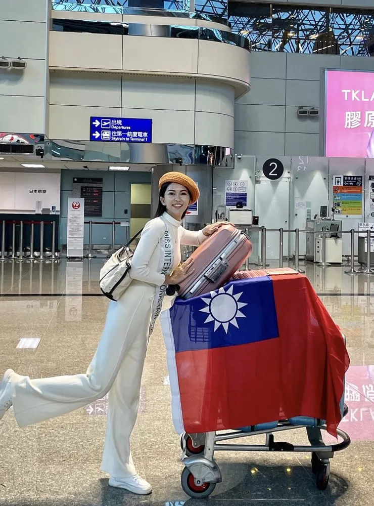 代表台灣到日本出賽國際小姐的鄭婷怡Ty，將台灣四面環海、擁有豐富海洋資源的美好面相分享給國際。（圖／鄭婷怡Ty提供）