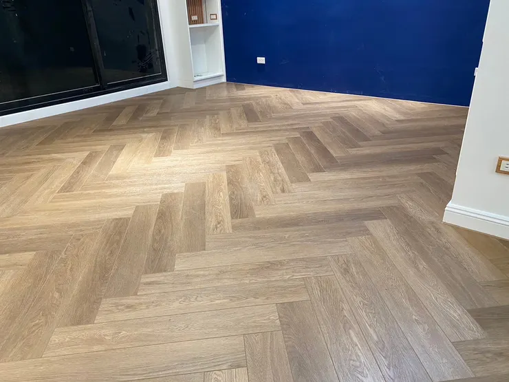 安居木地板，台南超耐磨木地板推薦，SPC地板，人字型地板