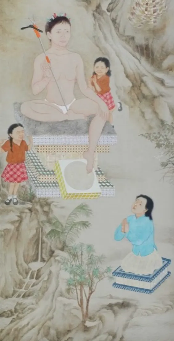 《你的容顏》(2015-2017,局部)