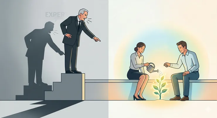 從高高在上的說教，走向平等的共同培育