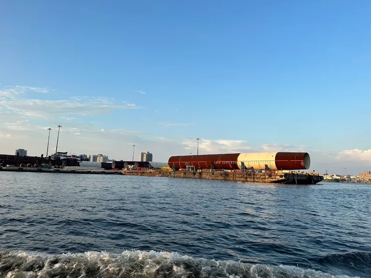 暫存的風力發電機座