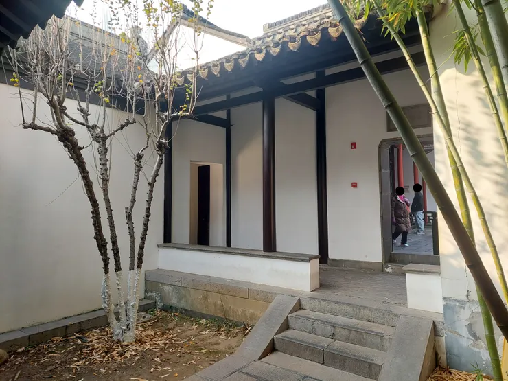 洪秀全陳列旁的空間