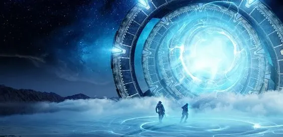 星際傳送裝置 - 星際之門-這是科幻作品中的星際傳送裝置,被稱為星際之門。可以自由開啟、關閉和定位。 它所依據的理論就是蟲洞。也許當人類的文明達到一定程度時,會真的創造出人工蟲洞來往於星際間。