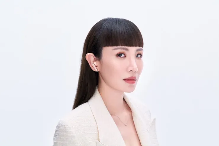 ▲平時不論搭飛機或電台上班,魏如萱幾乎是耳機不離身,對於此次能成為soundcore品牌大使,她直言非常榮幸。