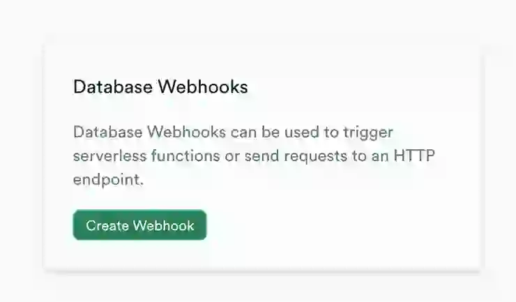 Supabase的Webhooks｜Webhooks in Supabase