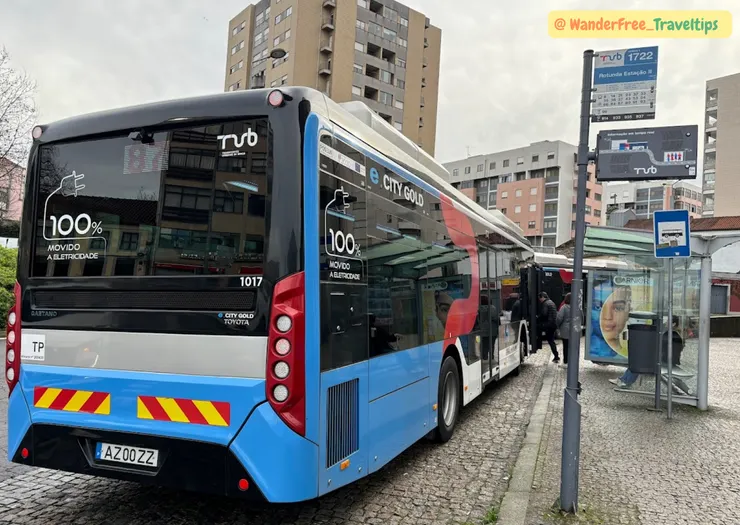 布拉加Braga車站前公車站&市區BUS