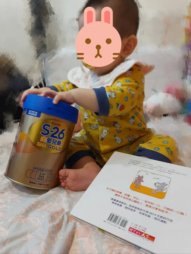 ▲麵麵的老師說她的學習情況在同年齡小孩中算滿前面的，讓媽咪我很開心啊~