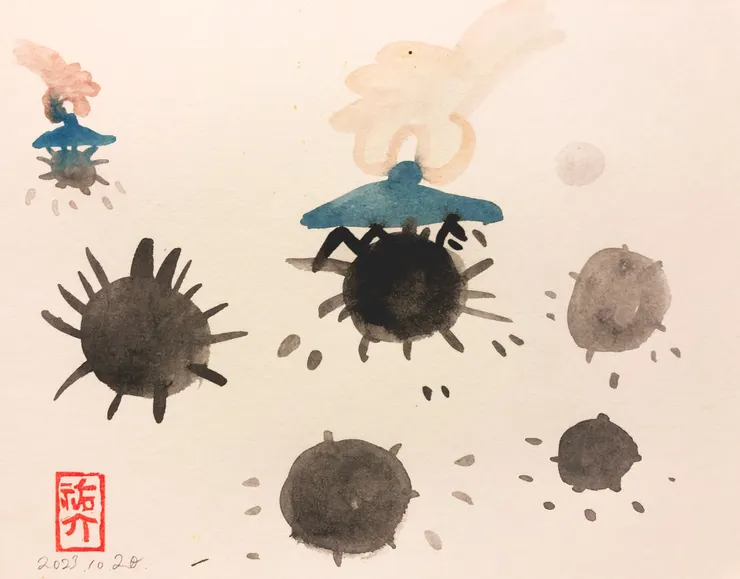 "蓋子社会"  © Yusuke Yuwi F.