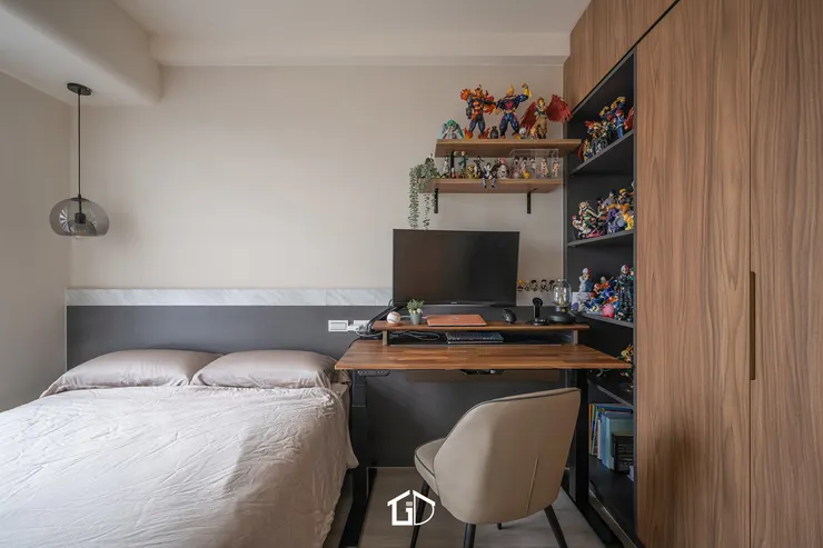 矩設計｜拾靜｜臥室