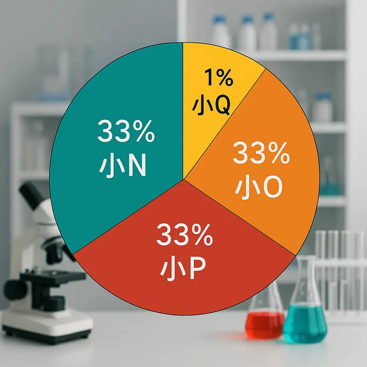 圖中的1%會不會太大了一點？！(小昕咒語Bing繪圖)