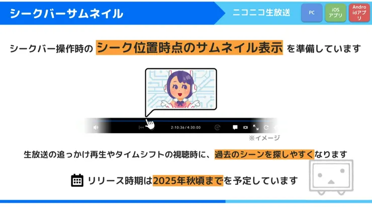 時間軸預覽縮圖示意圖