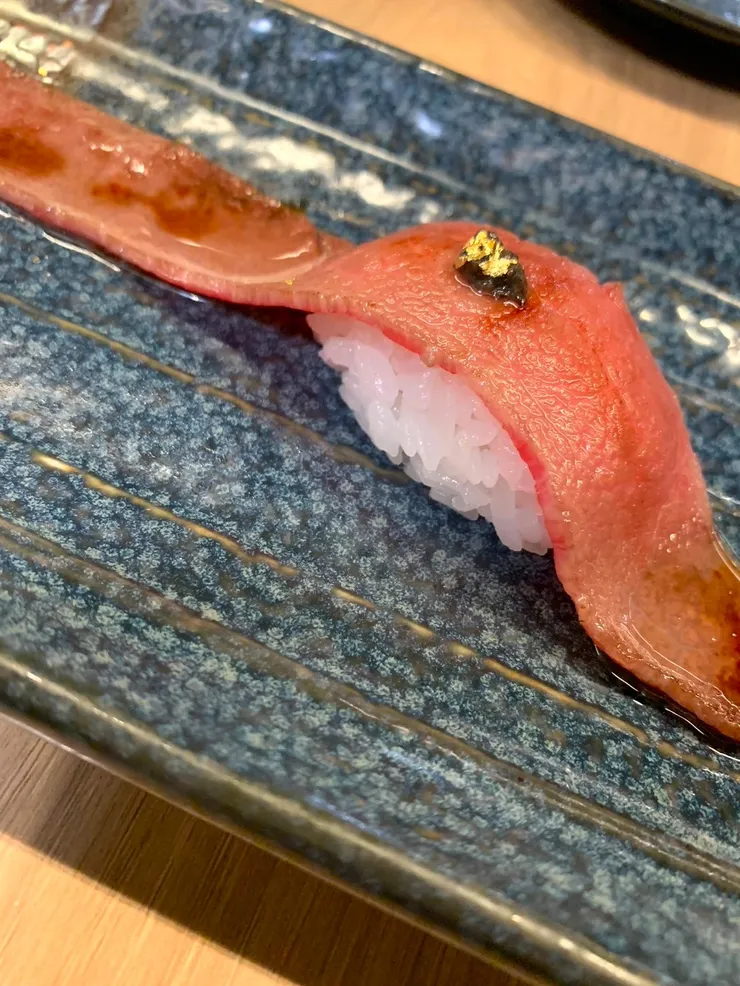 松露合牛炙壽司