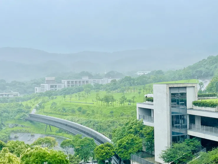 法鼓文理學院環境清幽怡人