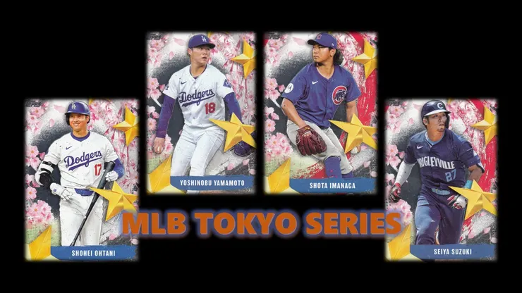 Topps與村上隆聯名球員卡（圖片來源：Topps官方網站）