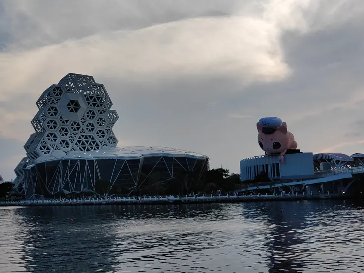 蜜柑站長&音樂中心合照😆