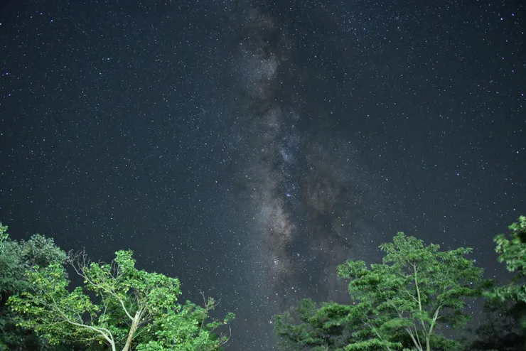 帕黨村的夏季銀河