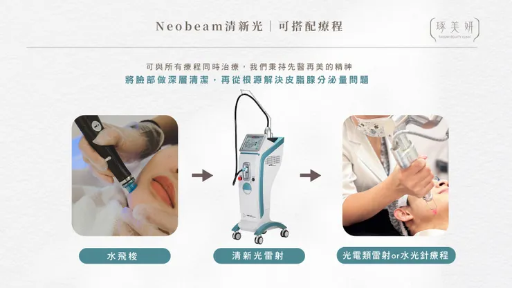 毛孔粗大沒救了?結合 Neobeam 清新光,打造「視覺無瑕」的縮毛孔計畫!