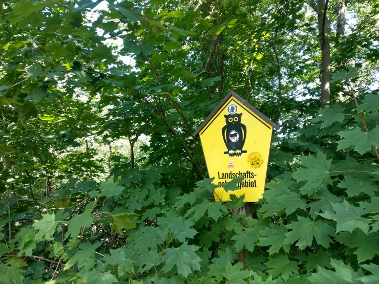 進入景觀保護區Landschaftsschutzgebiet