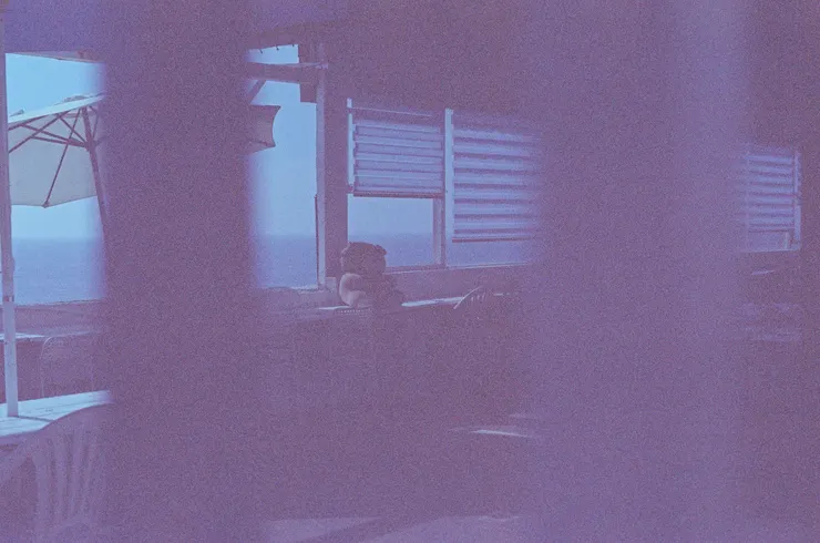 對於老底片來說仍然曝光不足的相片