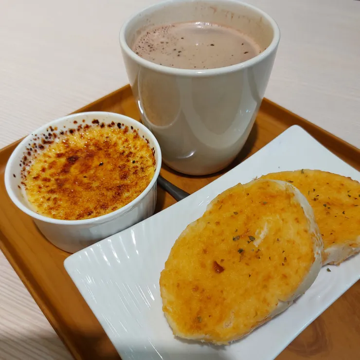 Ｂ套餐-飲料換成巧克力阿華田