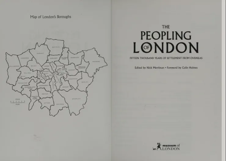 「在倫敦的人們」（The Peopling in London）展覽

（圖片來源：Internet Archive）