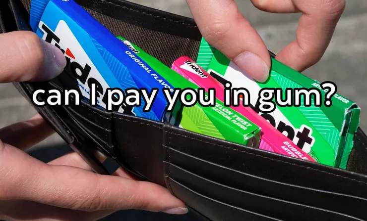 美國知名口香糖大牌的社群梗圖，其實說明了美國人真的很愛吃口香糖。圖／取自Trident（Instagram）