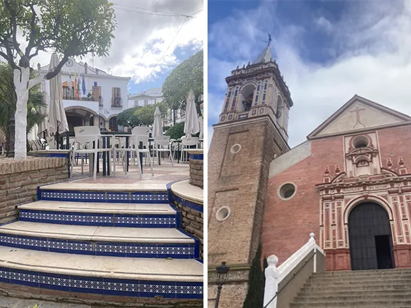 小鎮多數人口都在馬拉加工作，平日非常清閒，還看到有人帶著狗徒步放羊