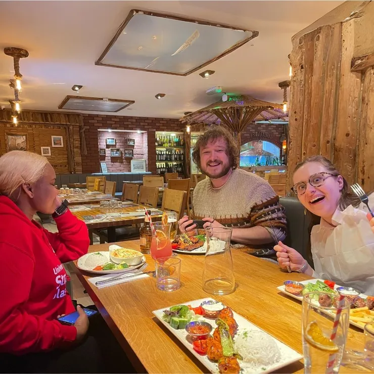 晚上去吃土耳其料理。