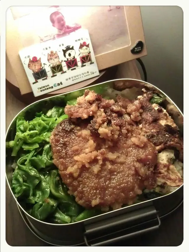 自己做的懷舊鐵道素便當|默默書店