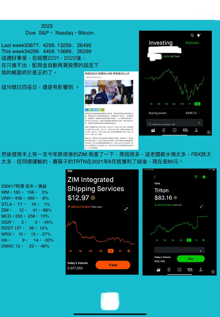 還好ZIM現在18元了