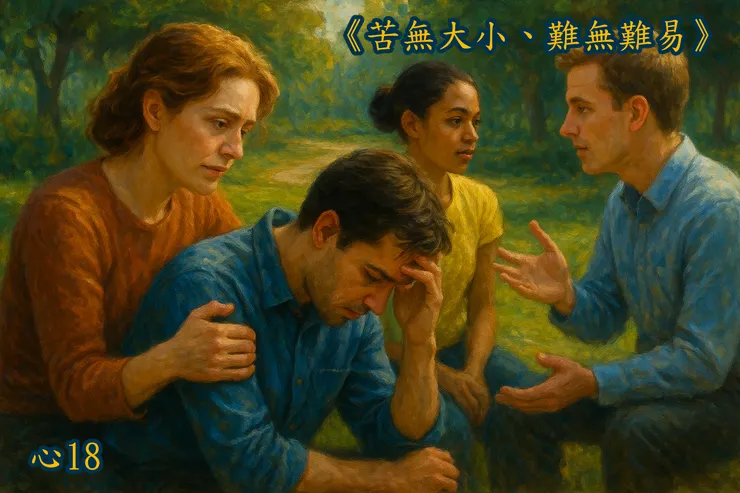 真誠  傾聽  陪伴  同理心